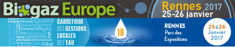 RDV au Carrefour de l'eau et au Salon Biogaz Europe