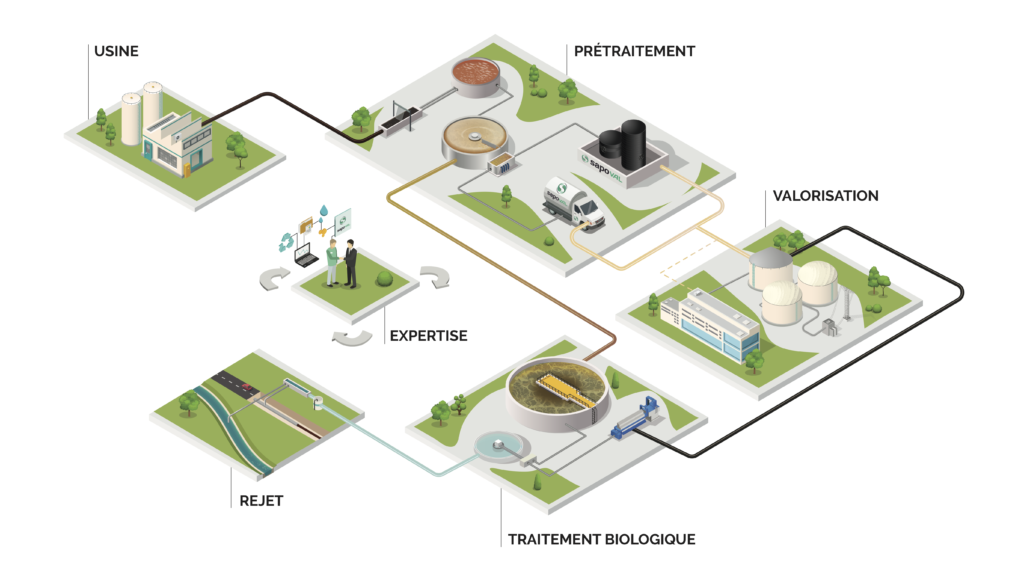 Schéma expliquant solutions innovantes Sapoval