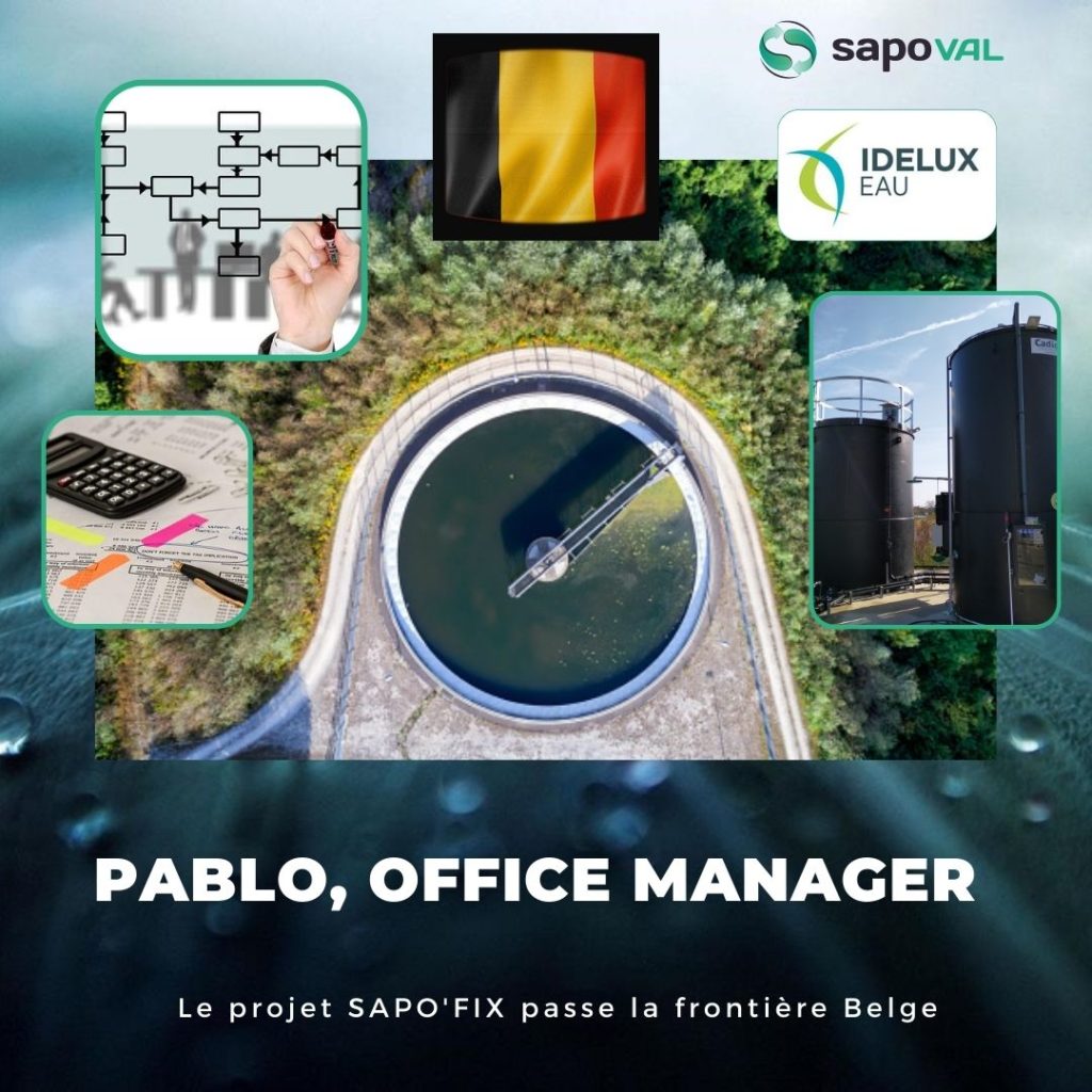 Le projet SAPO'FIX dans la station d'épuration d'IDELUX Belgique